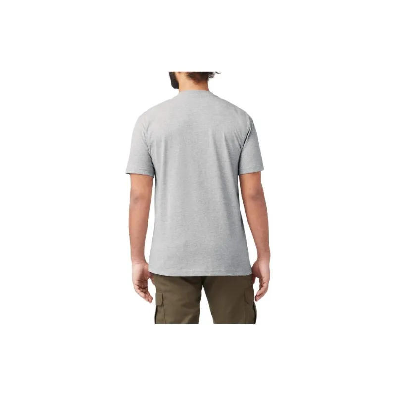 Dickies Heavyweight Short Sleeve Henley T-Shirt T-Shirt Men's Gray-1