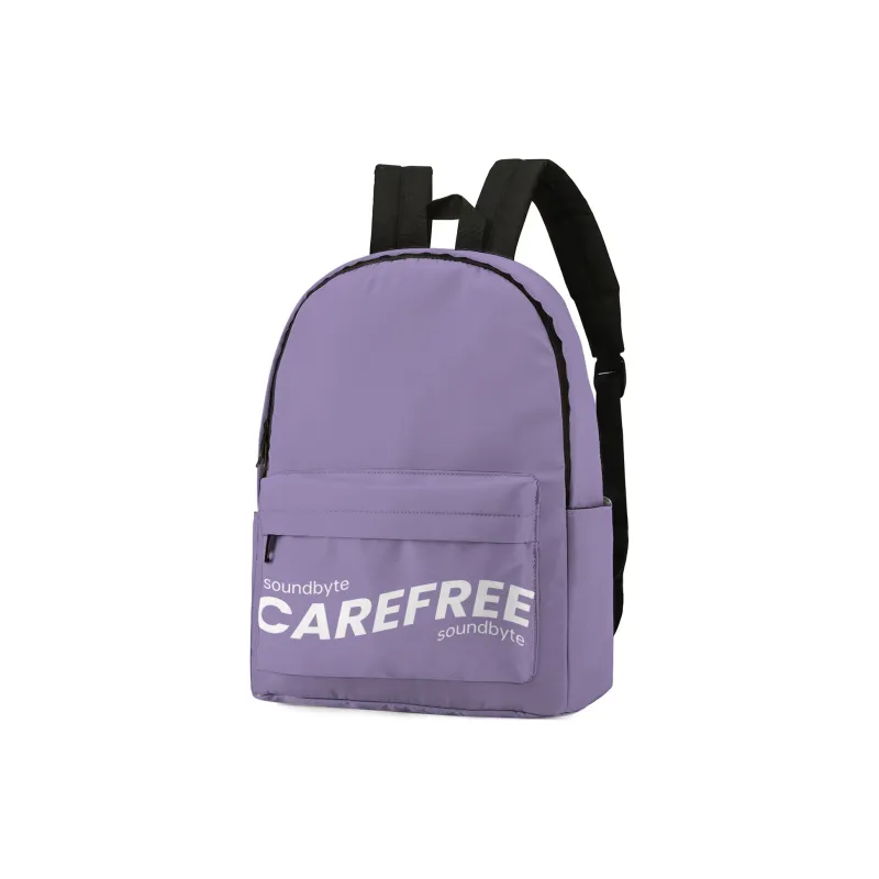 ONRF SOUNDBYTE Polyester Backpack Laptop Bag Regular Unisex Purple-2