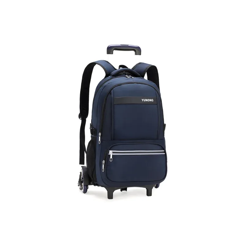 Natural Fish Oxford Backpack Regular Men's Black/Green/Blue-5