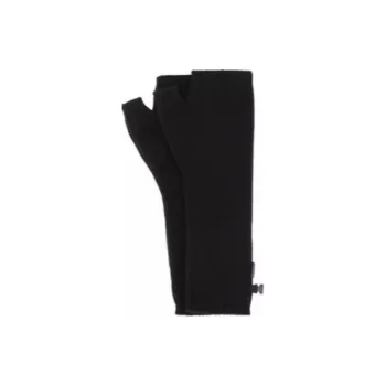 STONE ISLAND Knit Gloves Men's Black