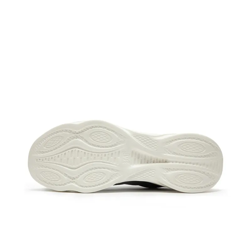 361° Light Feather Cushioning, Slip Resistant, And Abrasion Resistant Low Top Running Shoes Women's Black Gray-4