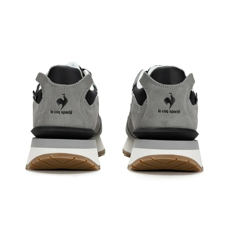 Le Coq Sportif Casual Shoes Unisex Low Top Black/Gray/White-4