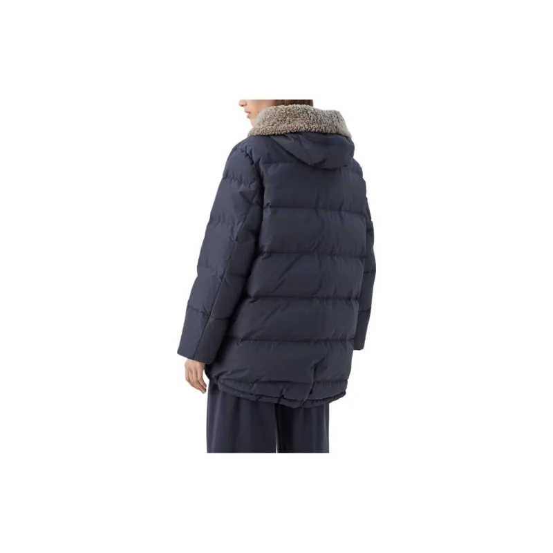 Brunello Cucinelli Hooded Quilted Puffer Jacket-1