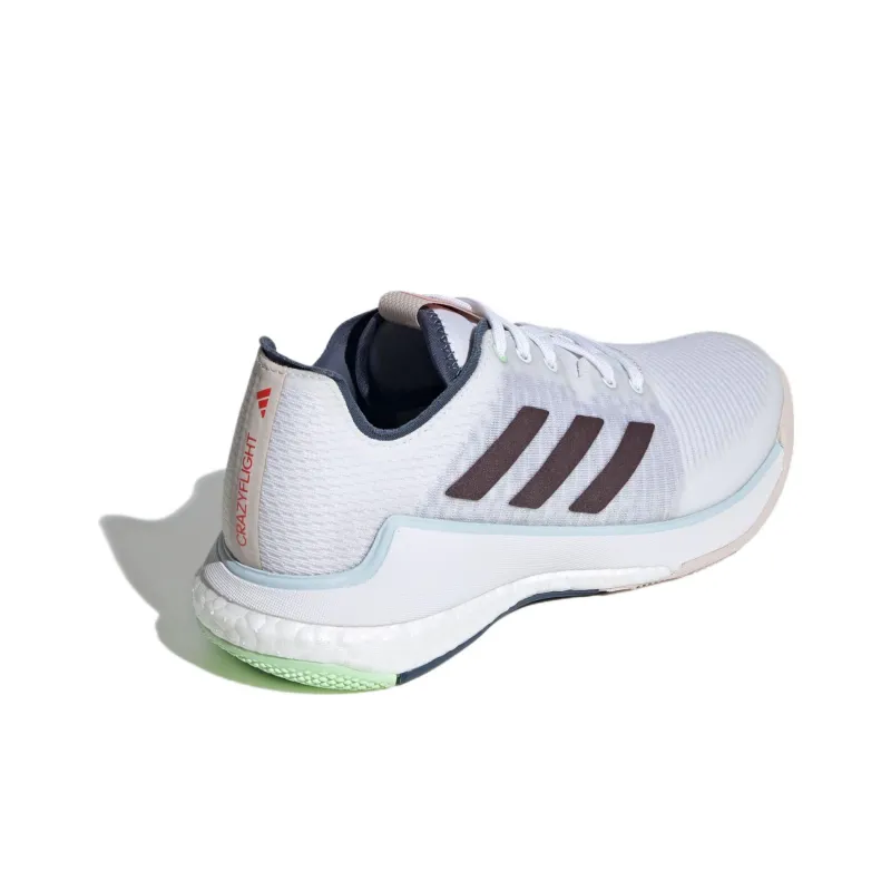 Adidas Crazyflight Cloud White Aurora Met. Bright Red Women's-4
