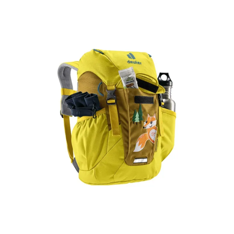 DEUTER 10L Backpack Double Shoulder Outdoor Bag Polyester Ginger Yellow Corn Men's-5