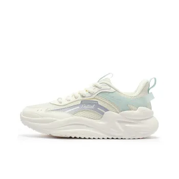 361° Cloud Comfort 3 Cushioning Wear-Resistant Low-Top Casual Shoes Women's White Purple