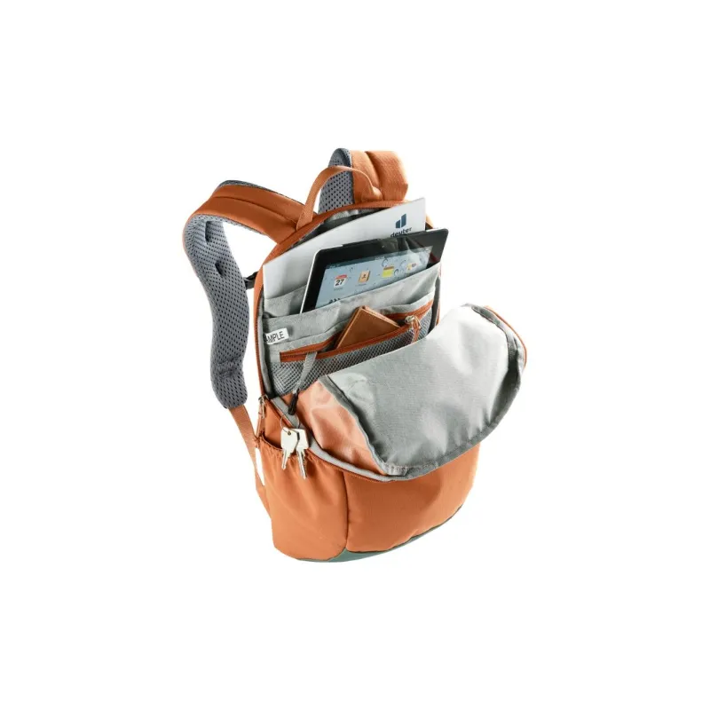 DEUTER Recycled Polyester Backpack Unisex Chestnut Ivy-8