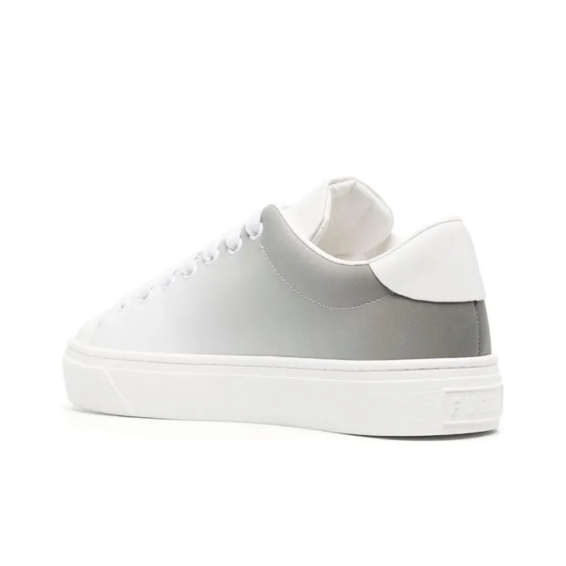 Furla Joy Low-Top Skateboard Shoes 3.5cm Women's White Gray-3