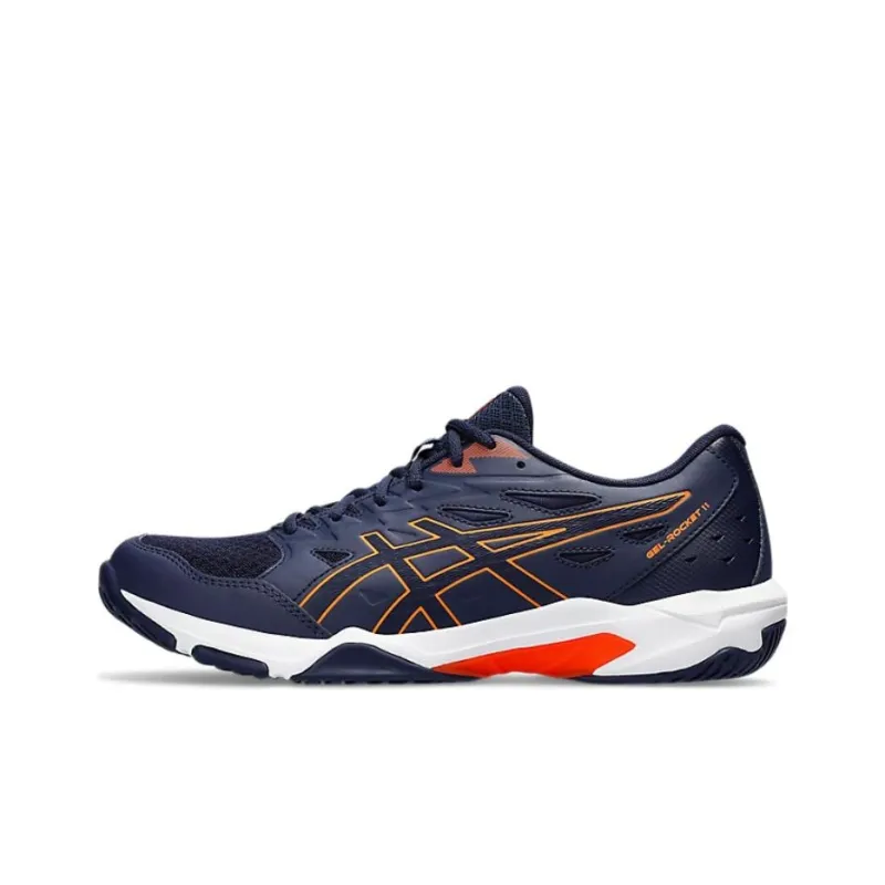 Asics Gel Rocket 11 Peacoat Shocking Orange-0