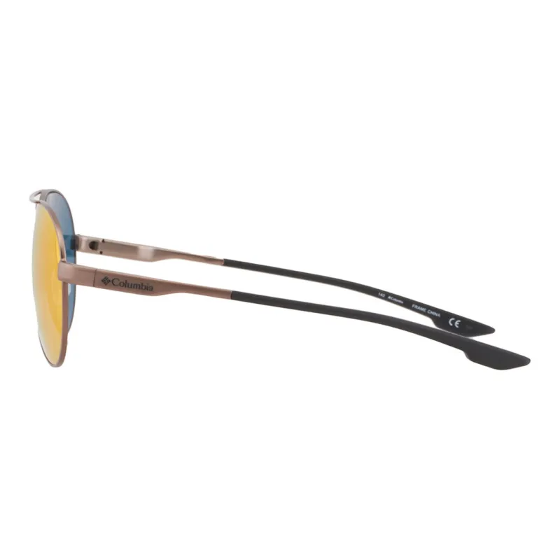 Columbia Metal Aviator Sunglasses Men's Brown-3