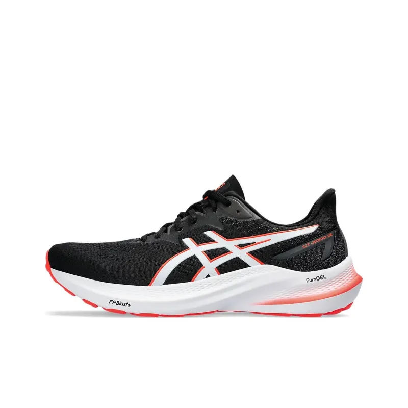 Asics GT 2000 12 Black Sunrise Red-0