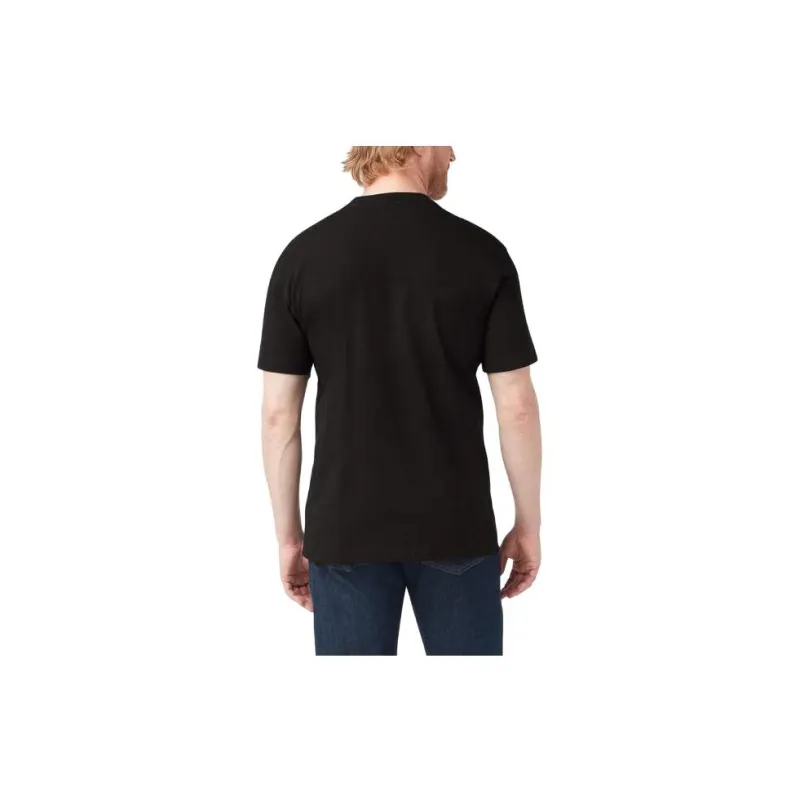 Dickies Heavyweight Short Sleeve Henley T-Shirt T-Shirt Men's Black-1