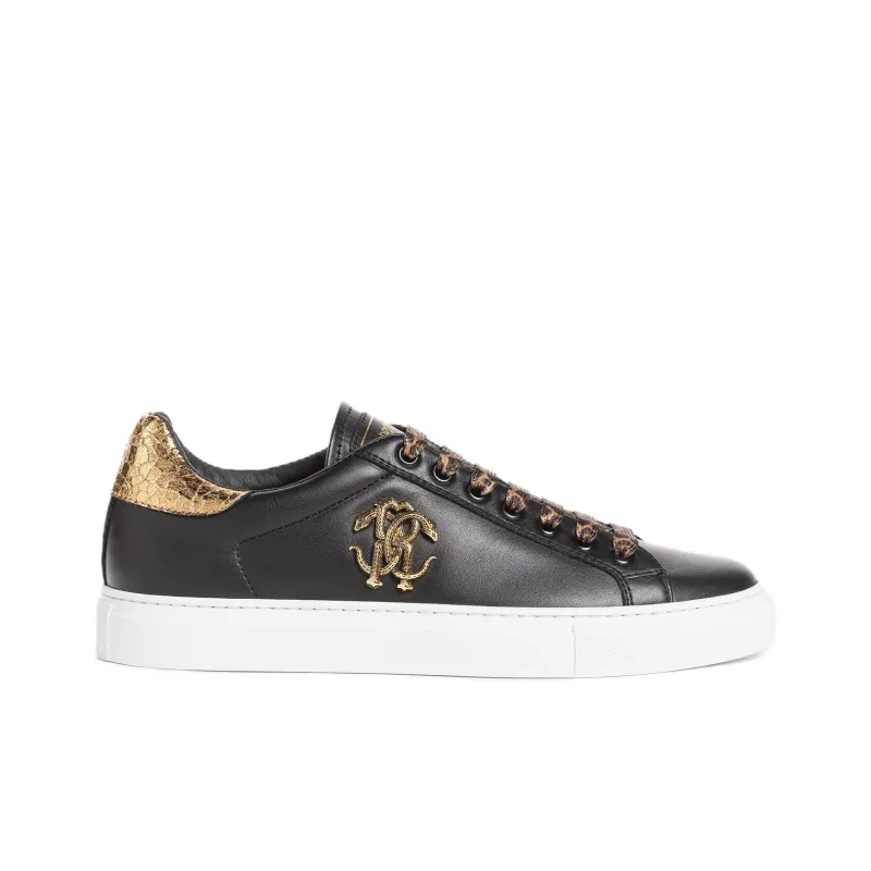 Roberto Cavalli Skateboard Shoes Women's Black-1
