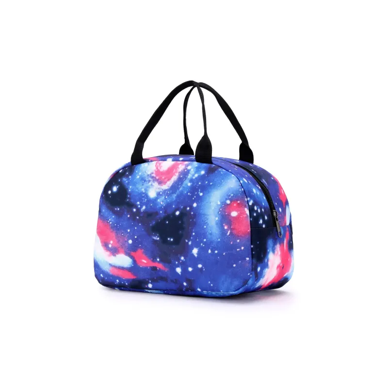 Natural Fish Nylon Backpack Regular Men's Sky Blue Starry Sky/Black Starry Sky/Blue Stripes/Blue Geometric-3