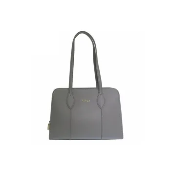 Furla Leather Tote Bag, Shopping Bag, Shoulder Bag, Handbag Women's Cinder Color