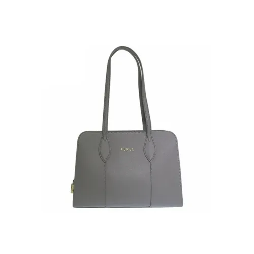 Furla Leather Tote Bag, Shopping Bag, Shoulder Bag, Handbag Women's Cinder Color