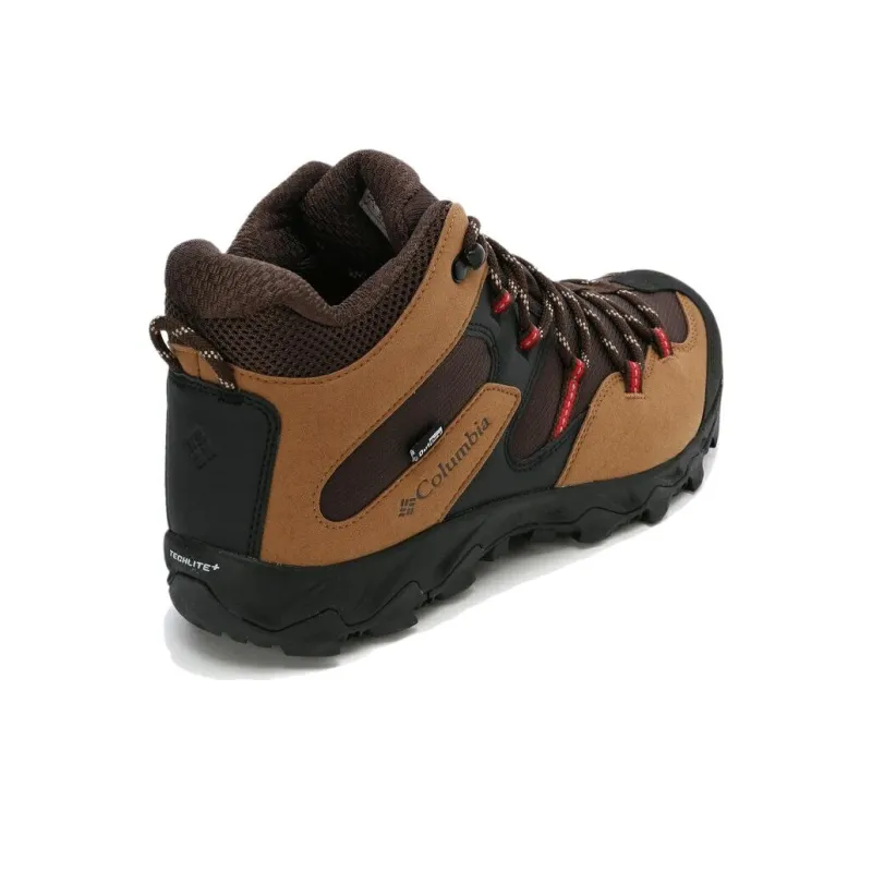 Columbia Wear resistant And Waterproof High Top Outdoor Shoes Men's Brown-2