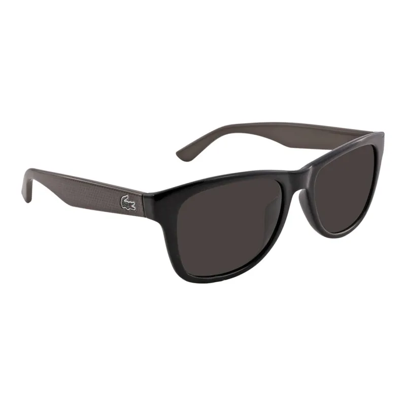 LACOSTE Plastic Irregular Shape Sunglasses Unisex Black-1