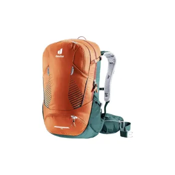 DEUTER Polyamide Fabric Cycling Bag Backpack Unisex Chestnut