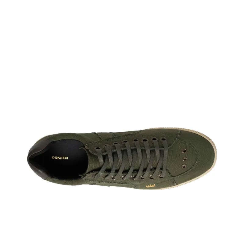 OSKLEN Riva Low-Top Casual Shoes Men's Green-2