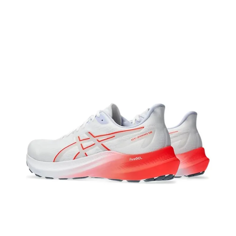 Asics GT 2000 12 White Sunrise Red-3