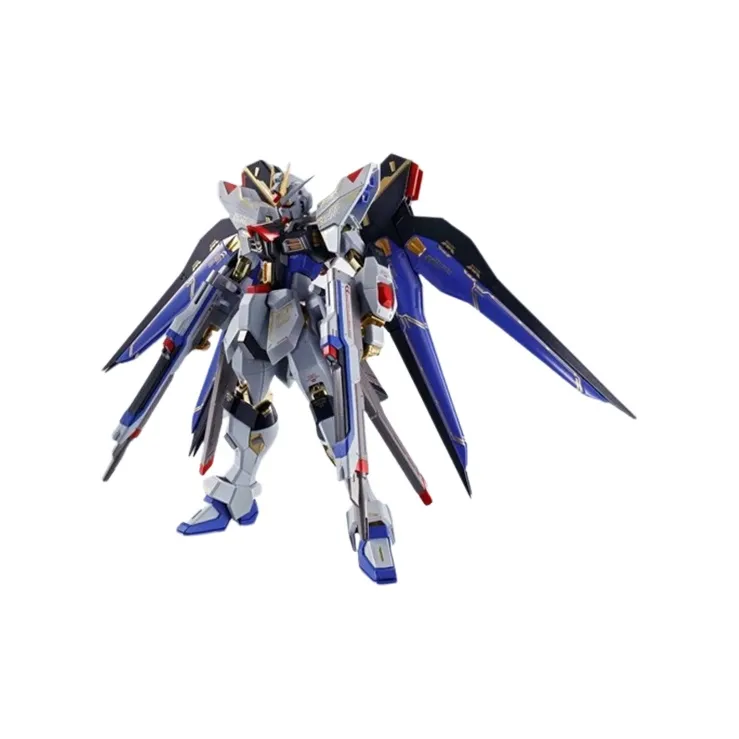 BANDAI METAL ROBOT SPIRITS Strike Freedom Gundam 20th Anniversary Commemoration Ver. Assembled Models-0