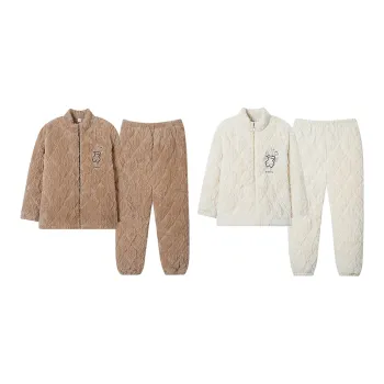 Sha Qian Pajama Set Winter Unisex