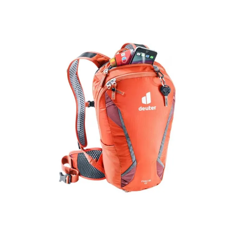 DEUTER Canvas Cycling Bag Backpack Unisex Red Pepper-1
