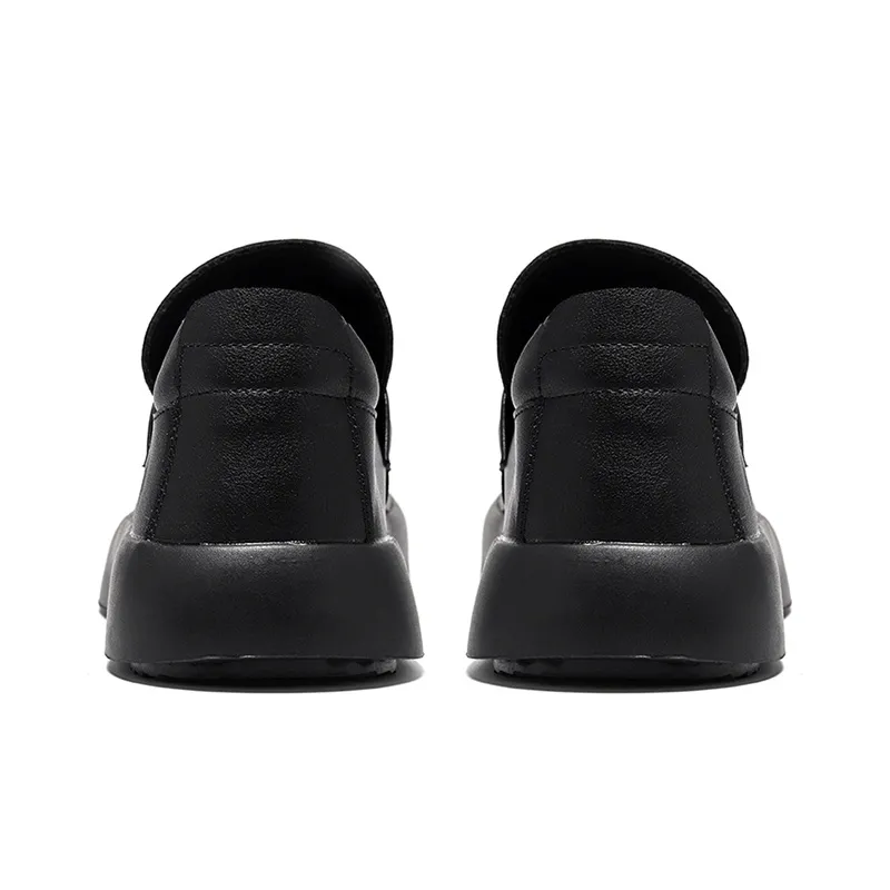 YEDANI Loafers Men Low Top Black-3