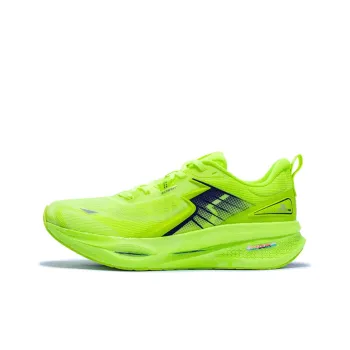 361° Speedy Float Lemon Cushioning Anti Slip Wear Resistant Breathability Low Top Running Shoes Men's Green