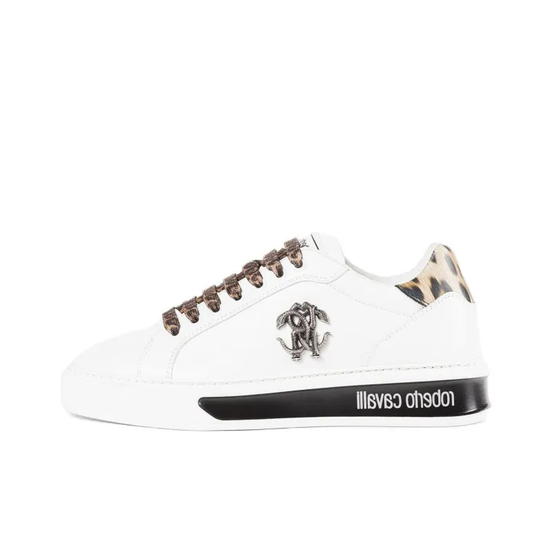Roberto Cavalli Skateboard Shoes Women's White-0