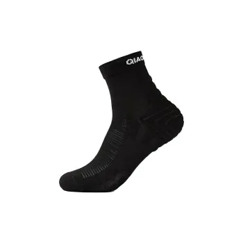 QIAODAN Mid Calf Socks Men's 1 Pack Black