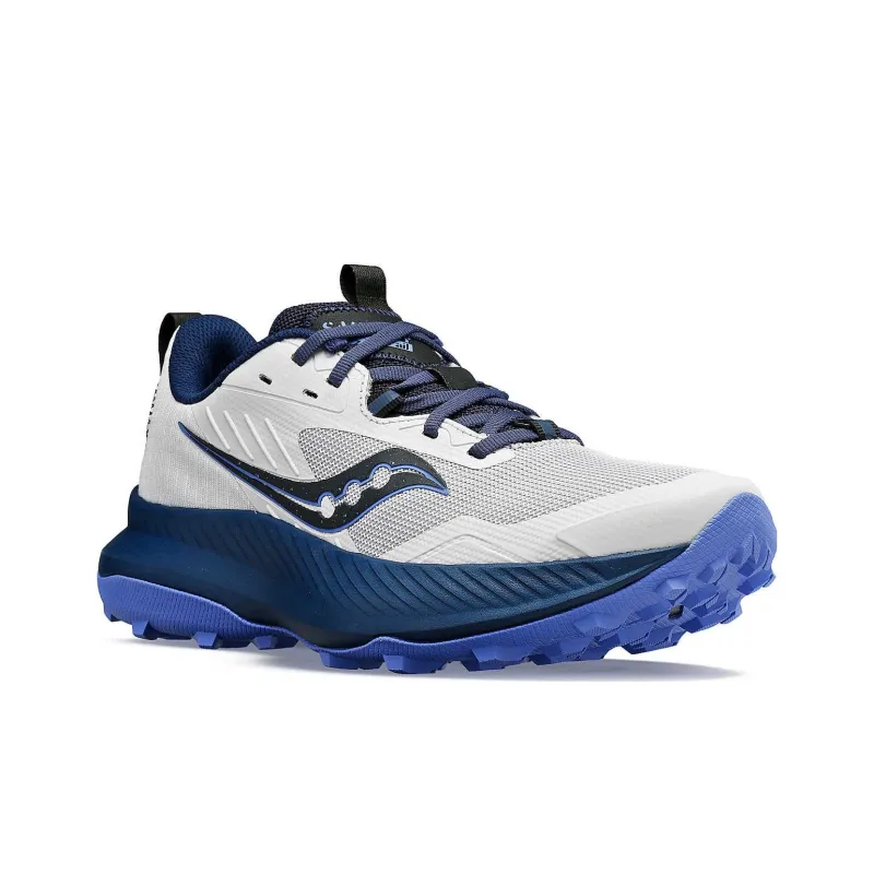 Saucony Cushioning Wear Resistant Low Top Dd Women's Blue Gray-2