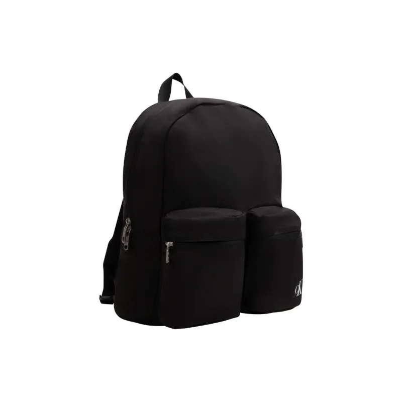 CALVIN KLEIN Fabric Backpack Men's Space Black-1