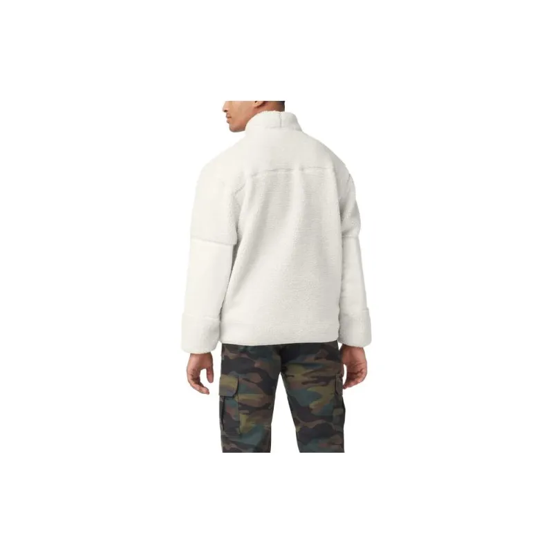 Dickies Chute Fleece Jacket Jackets Coats Men's White-1