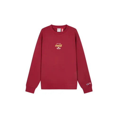 Coca-cola X Champion Coca-Cola Co-brand Sweatshirts Unisex