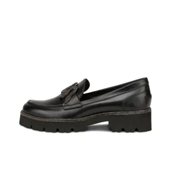 René Caovilla Morgana 40mm Leather Loafers