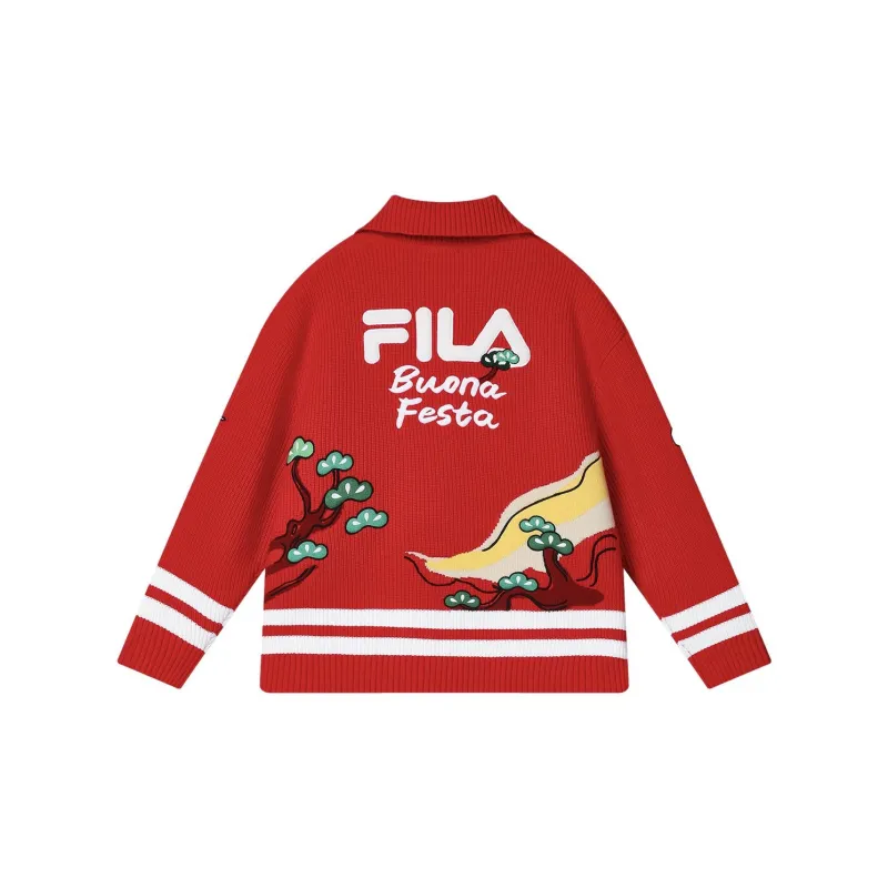 FILA Sweater Women's Legend Red-1