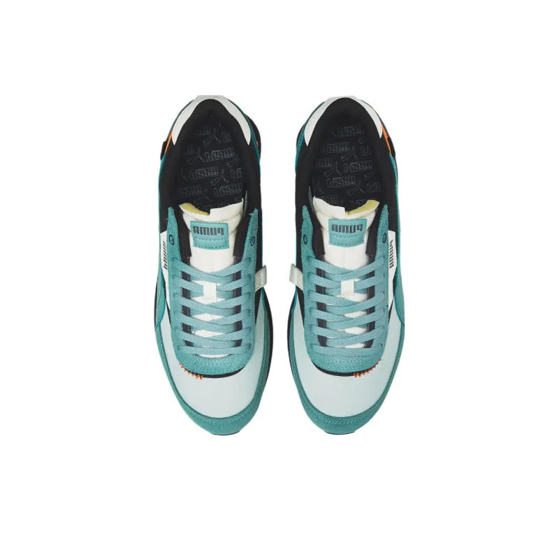PUMA Future Rider Displaced 'Blue Black Orange'-2