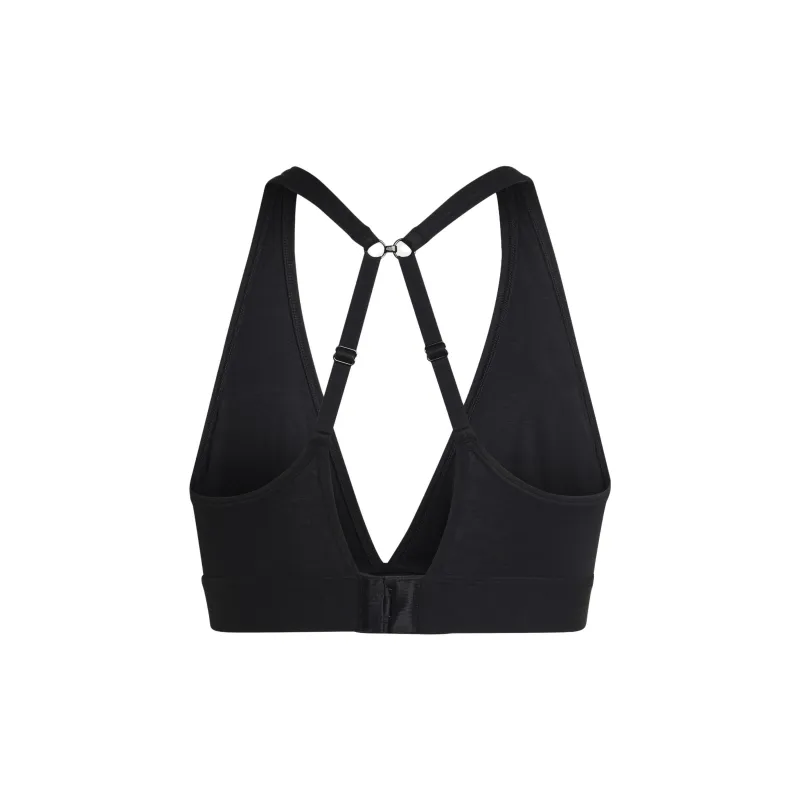 Adidas Originals ADICOLOR COMFORT FLEX COTTON BRALETTE UNDERWEAR Bra Women's Black-1