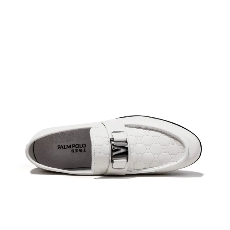 PALMPOLO Loafers Men White/Black-2