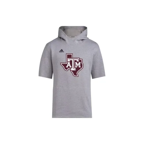 Adidas Texas A&M T-Shirts Men Gray