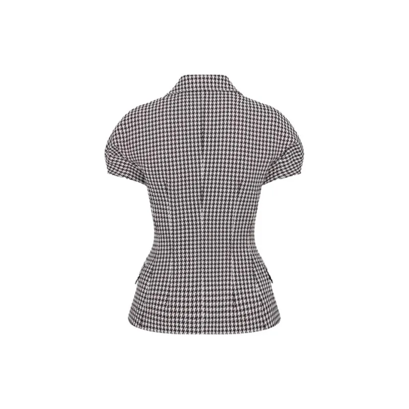 DIOR FW23 Business Suit Women's Black White-1