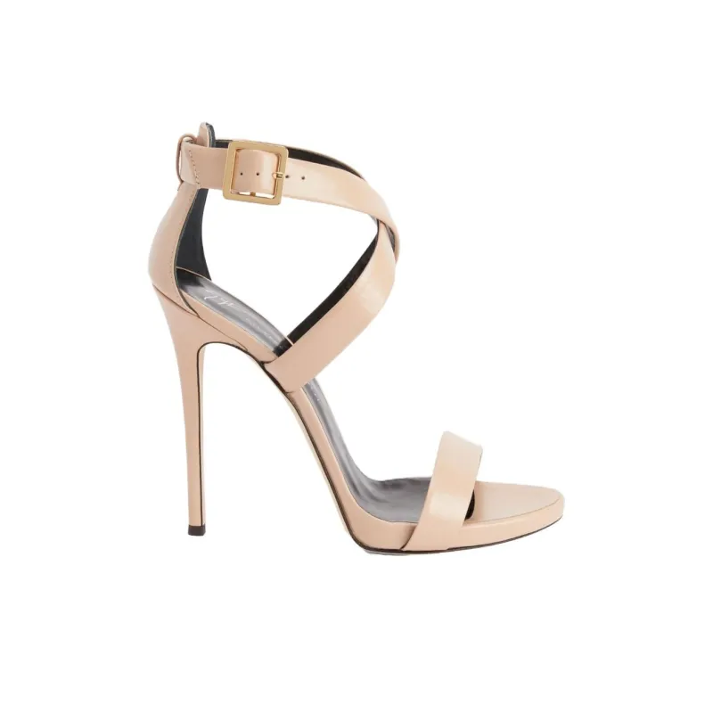 Giuseppe Zanotti Bellis 120mm Leather Stiletto Sandals-1