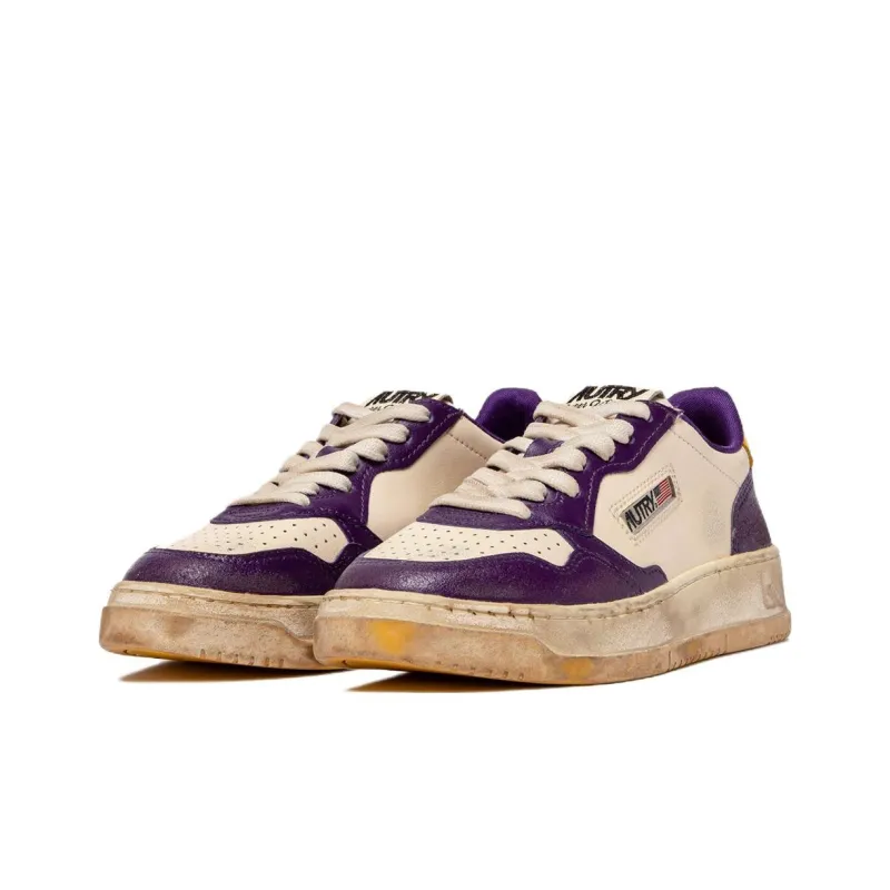 AUTRY Medalist Super Vintage Distressed Sneakers-1
