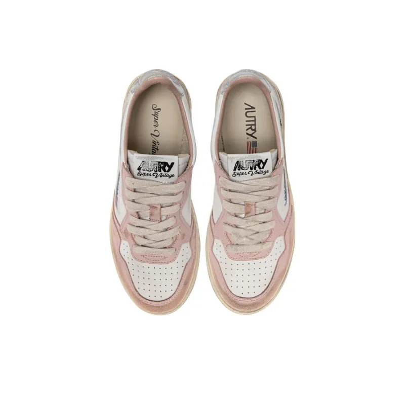 AUTRY Medalist Super Vintage Leather Sneakers-2