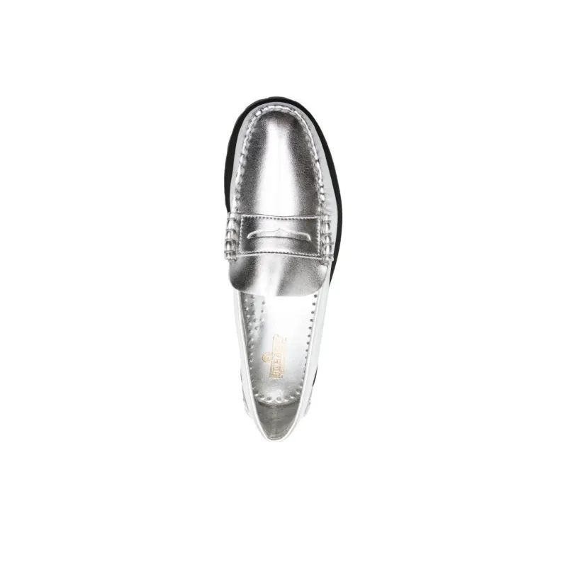 Sebago Metallic Slip-on Loafers-4