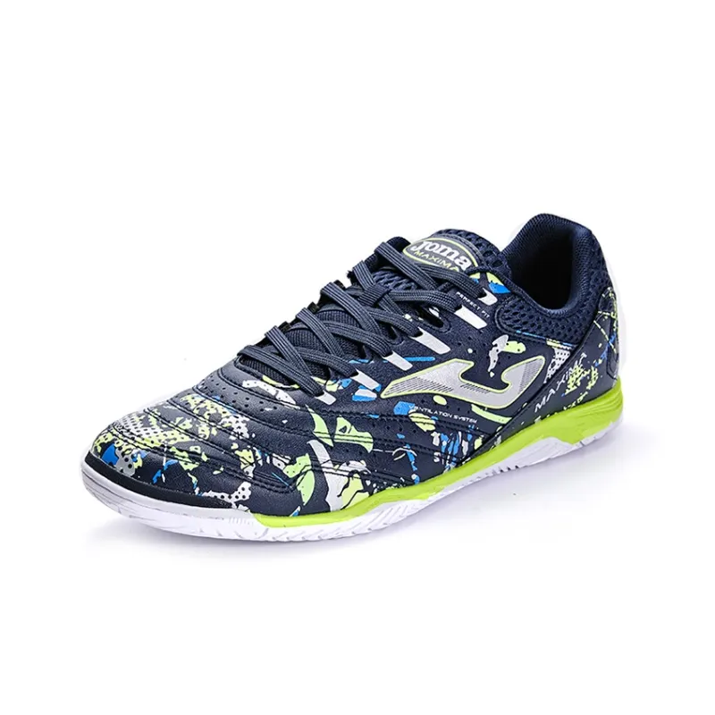 Joma IC/IN Anti Slip Wear Resistant Soccer Shoes Men's Blue Colorful-2