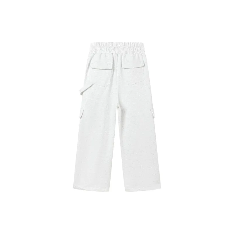 MOONWAV Winter Knitted Fabric Sports Sweatpants Unisex-1