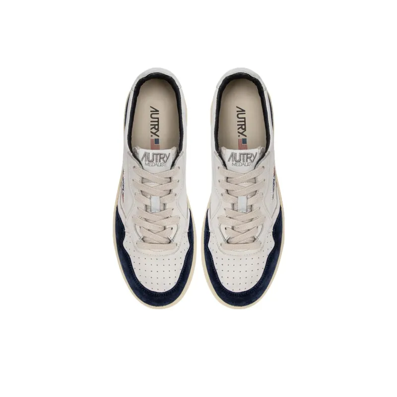 AUTRY Medalist Lace-up Leather Sneakers-2